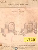 Lincoln-Lincoln CV-300, Arc Welding Operations and Electrical Wiring Manual 1989-CV-300-06